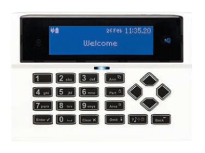 Residential Intruder Alarm Control Panel by Lancs Fire & Security